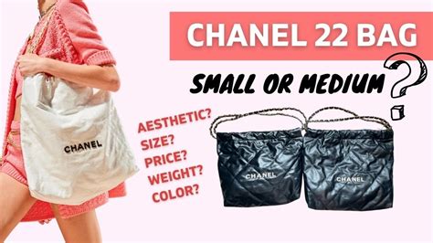 chanel fabric bag|chanel 22 bag size comparison.